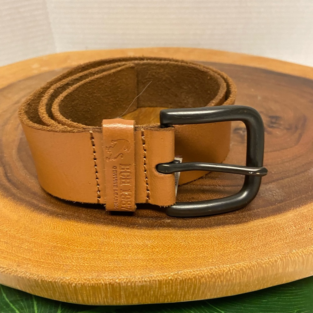 Bench Vlothibg Lifestylee Tan Leather Belt Sz:30-32
